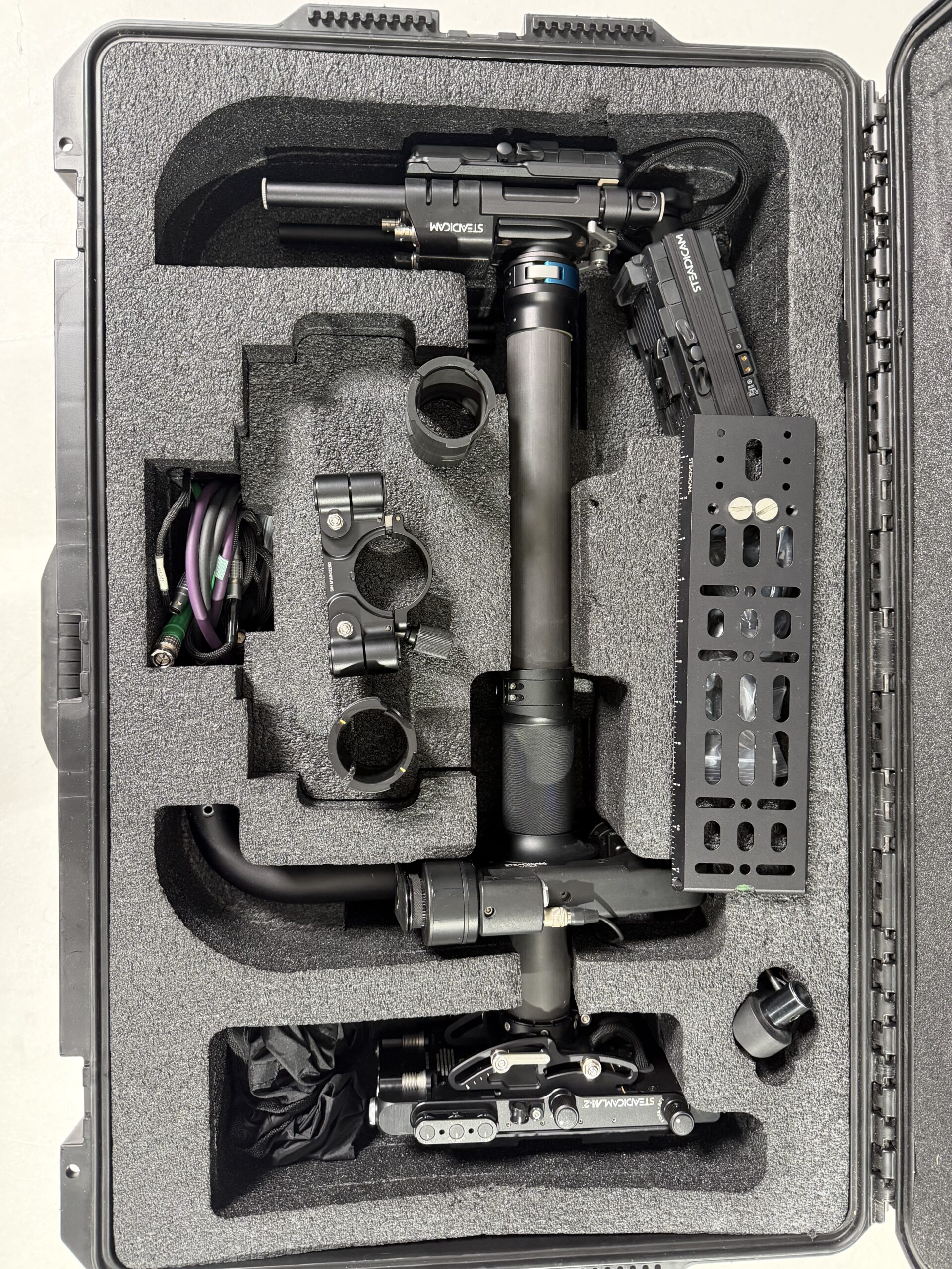 Tiffen Steadicam M-2 Complete System – Flowcine X-Arm / X-SPINE Vest – Transvideo HD6 - UK - Image 14